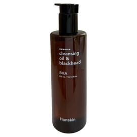 Hanskin Cleansing Oil & Blackhead BHA 300ml (For Oily Skin) 2 Pieces / Circle / 한스킨 클렌징 오일 앤 블랙헤드 바하 300ml(지성용) 2개  써클