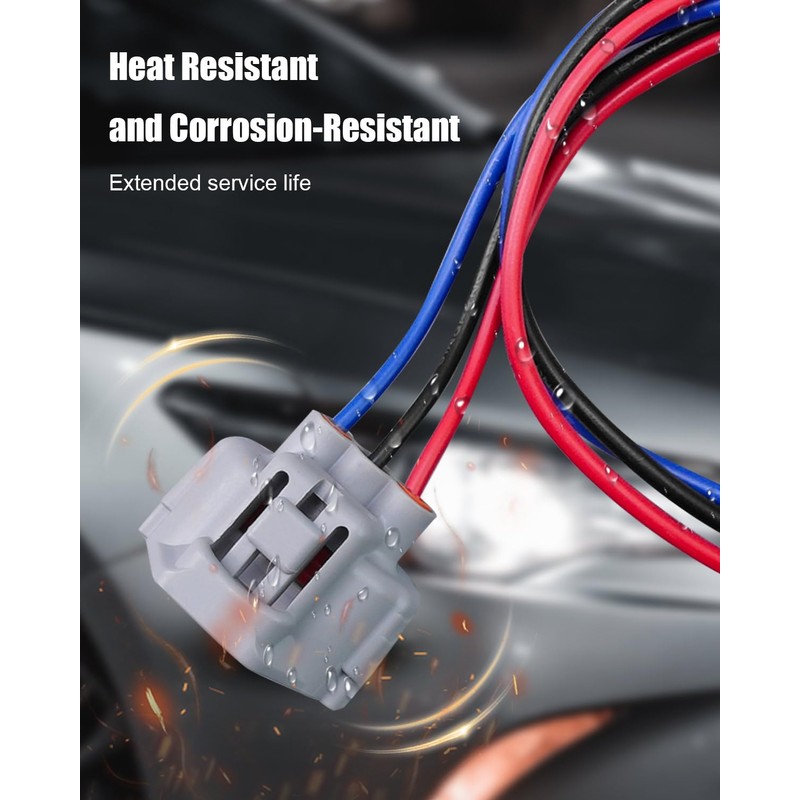 Vaticas 3PIN Turn Signal Lights Connector Harness Fit for Toyota