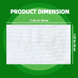 SUZZYVINE Dry Sweeping Cloths Disposable Mop Refills Disposable Sweeping Cloths Floor Dust Refills Mop Pads Compatible with Swiffer Sweeper 7.85x11.81inch,100 Count