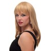 Blonde Straight Wig with Short Fringe 6310-611B 50cm