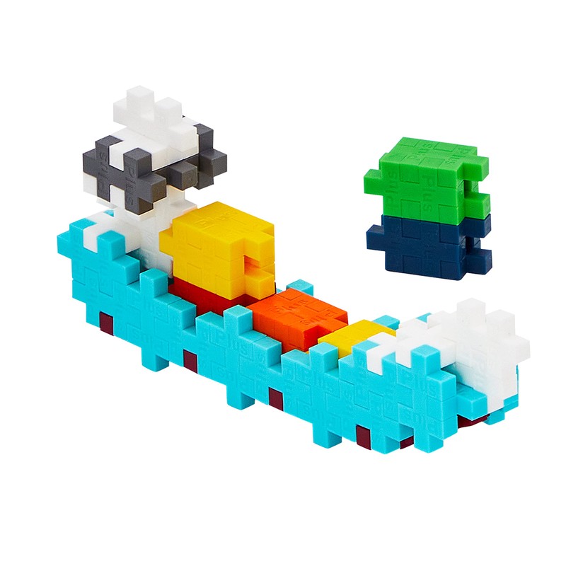 PLUS PLUS Vehicle Building Block Kit, 3D Puzzle Stem Toy
