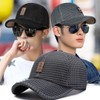 CHENNUO Mesh Cap Baseball Cap Men's Cap Lightweight Sports Running