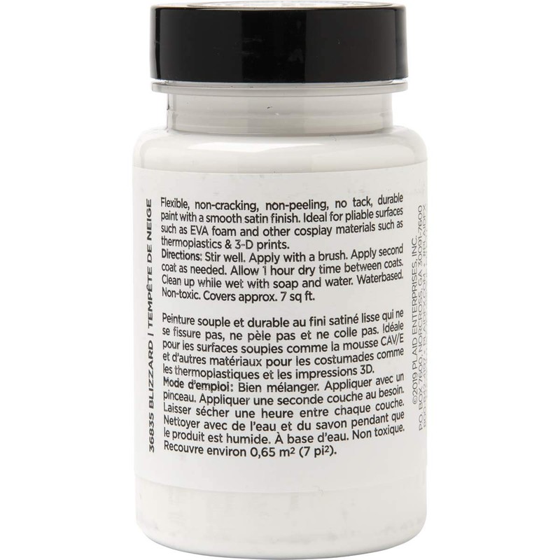 PlaidFX Smooth Satin Flexible Acrylic Paint Ideal for Pliable Surfaces