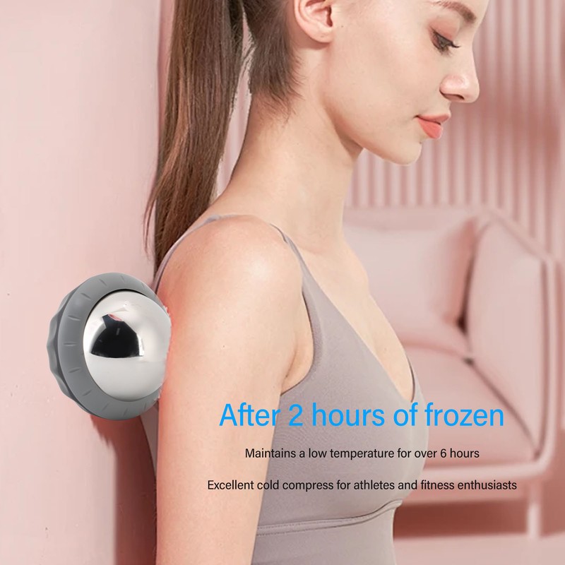 Cryosphere Ice Massage Roller Ball Stainless Steel Cold Hot Compress