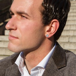 Viking Bear Claw earrings 925 Sterling Silver Celtic Stud Earring Norse Nordic Jewelry Punk Gothic Gifts for Women Men, Sterling Silver, No Gemstone