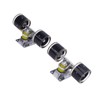 Depisuta Lightweight Skateboard Wheels Set, 3.2 Inch Square Trucks with
