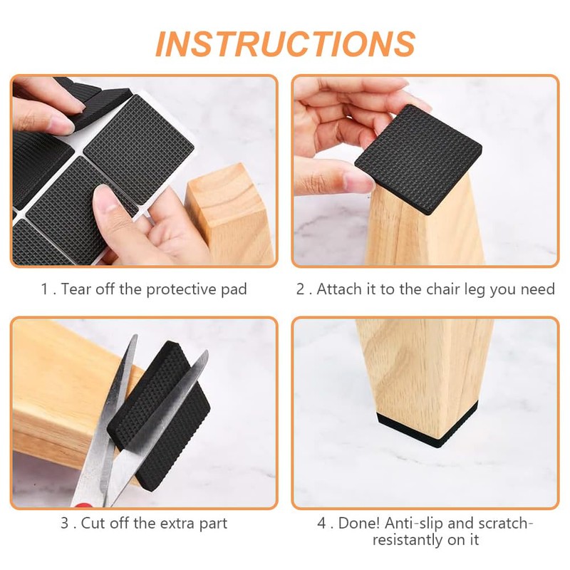 Kitchen Base Brackets, 20 Pieces Base Holder for Kitchen Bases,
