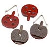 eMagTech 4pcs 22.5mm Bike Cycling MTB Resin Disc Semi Brake