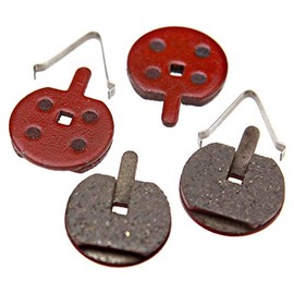 eMagTech 4pcs 22.5mm Bike Cycling MTB Resin Disc Semi Brake Pads FOR JAK-5 JAK Zoom