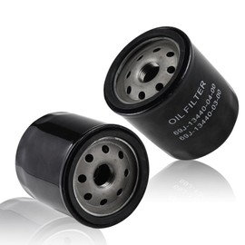 2 Pack Oil Filter 69J-13440-04-00 69J-13440-03-00 Compatible with Yamaha F150 F175 F200 F225 F250 Outboard Engine FX HO Cruiser SHO SVHO FSH190 195 212 222 242 252 255 275 AR SX Series Sport Boat