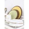 ONEMORE Porcelain Dinner Plates 8.5 inch Dessert Salad Plates Ceramic