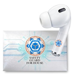 EMF Blocker for Headphones – Lab Tested EMF Shield Sticker for AirPods, Wireless Earbuds (5mm-8mm Size Fit) – Reduce Electromagnetic Wave from Cell Phone & Devices, Made in USA (White, 1 Pair)