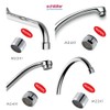 Schläfer 160016 M24 Water Saving 70% Neoperl Universal Aerator Tap