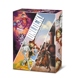 Asmodee - Unlock! Secret Adventures, Escape Room in einem Brettspiel, 1-6 Spieler, 10+ Jahre, italienische Ausgabe