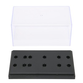 Headshell Turntable Cartridge Storage Case,headshell case Phono Cartridge Turntables Phonograph Head Storage Box High End Phonograph Head Long Needle Rack Display Sample Box