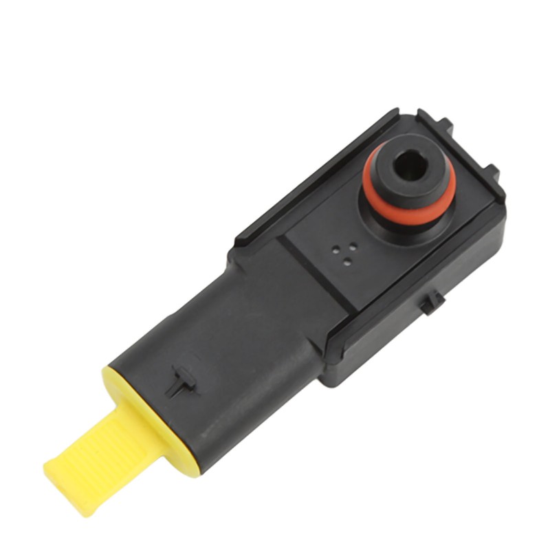 Black Car Brake Booster Pressure Sensor 5Q0 906 207 Replacement
