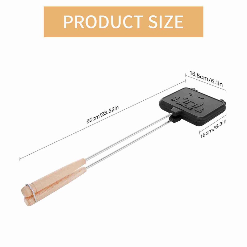Panini Press Sandwich Machine Aluminum Alloy Double Sided Heating Nonstick