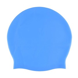 Yuyeran Extra Large Swimming Cap Waterproof Silicone Long Hair Swim Cap for Women Men Adult ﻿ (Blue)
