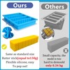 Sidosir 2PCS Butter Silicone Mold with Lid, Non-Stick Butter Mold