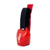 swisstrailbell® Mexico Edition Deep Red: WhiteBike, Red Band, Bicycle Bell,