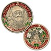 Armor Coin & Emblem - 5 pcs Santa Claus Christmas