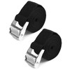 QWORK Safety Lashing Kit, Battery Box Retaining Strap Kit Large Retaining Strap for Batteries, Coolers and Fuel Tanks, Effectively Prevents Equipment from Slipping