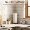 Acacia Wood Paper Towel Holder Countertop