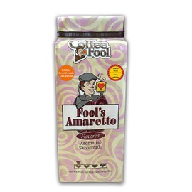 The Coffee Fool Fool's Whole Bean, Decaf Amaretto, 12 Ounce