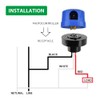 GBAYSA 3 Pack Photocell for Outdoor Light,Auto On Off Photo