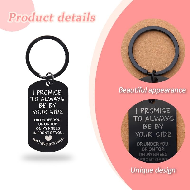 Boyfriend Keychain Funny Gifts for Men Husband Partner Bf Gifts