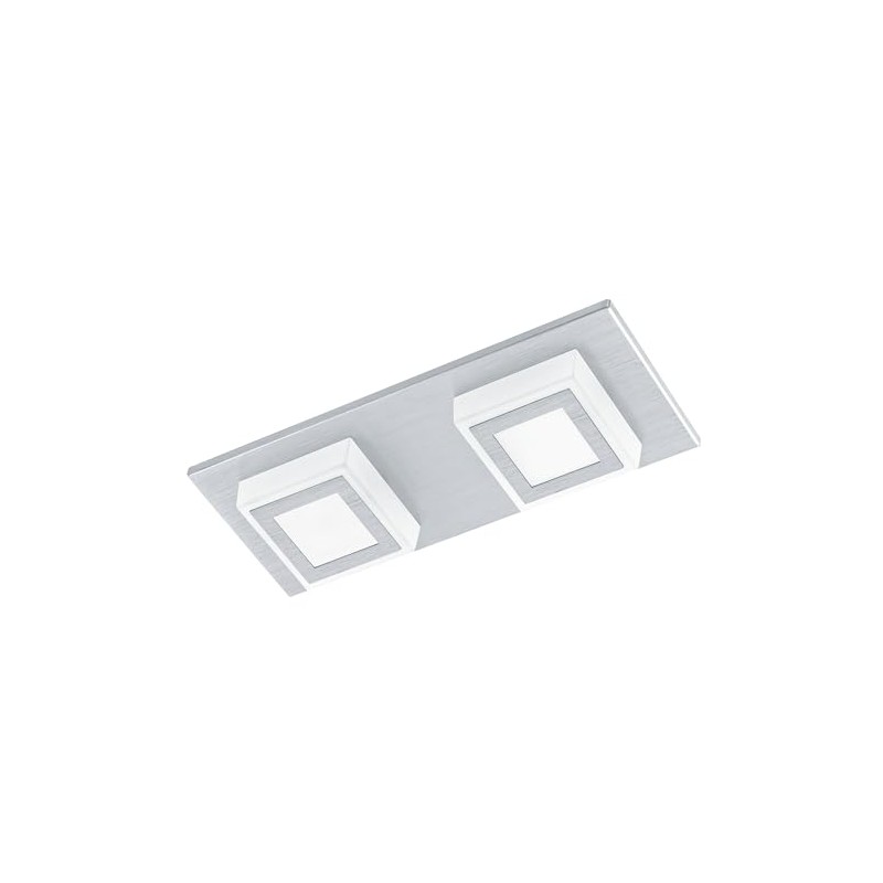 Eglo Ceiling Light, Integriert, Silver