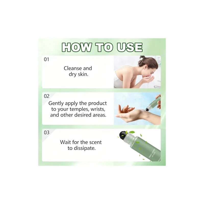 Vert-igo Relief Roll-On, Natural Essential Oils, Portable Travel Rollerball