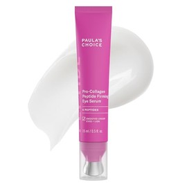 Paula's Choice Pro-Collagen Peptide Serum, Firming Eye Serum, All-in-One Eye Hydrating Treatment, Cooling Applicator Targets Puffiness, Smooths Fine Lines & Crow's Feet, Fragrance-Free, 0.5 Fl Oz