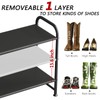 INGIORDAR Shoe Rack 3 Tier Long Storage Organizer Wide Metal