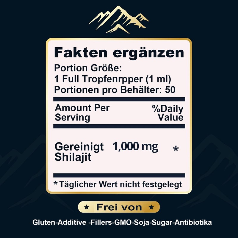 Shilajit Original Himalayan Drops