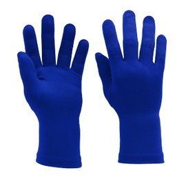 Aniler Chromakey Gloves Green Chroma Key Mask Hood Invisible Effects Background Chroma Keying Green Gloves Mask for Green Screen Photography Photo Video (10" Blue Gloves)