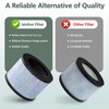 2 Pack DH-JH01/JH06 True HEPA Replacement Filter Compatible with CONOPU