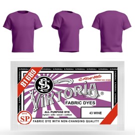 HOPS Viktoria Textile Paint, Machine Washable (59 Colours) - Fabric Dye, Textile Dye, Fabric Paints Washable, Textile Colour, Clothing Dyeing