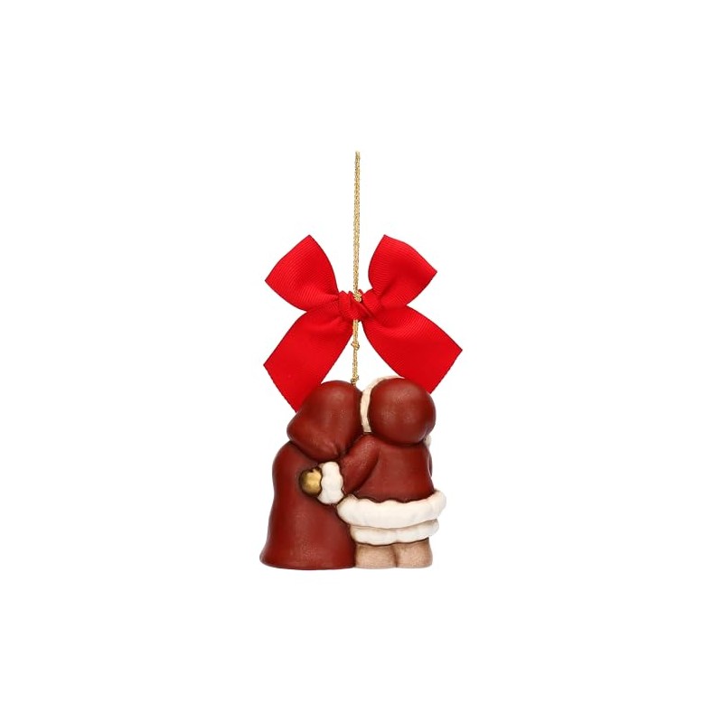 THUN - Addobbo natalizio Babbo e Mamma Natale, totem -