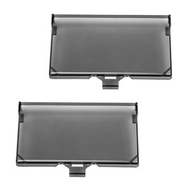 Electrical Outdoor Outlet Box Cover DBHC-1, Extra Duty Horizontal Cover Replacement for Wet Locations, Type 3R Enclosure Electric Box Covers Fit for DBHS1C/DBHR1C/DBHM1C/DBHR141C Electricity, 2 Pcs