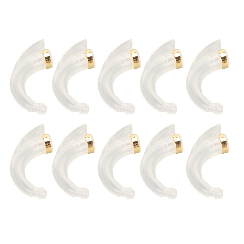 10Pcs Hearing Aid Ear Hook Perfect Fit Ergonomic PP Replacement