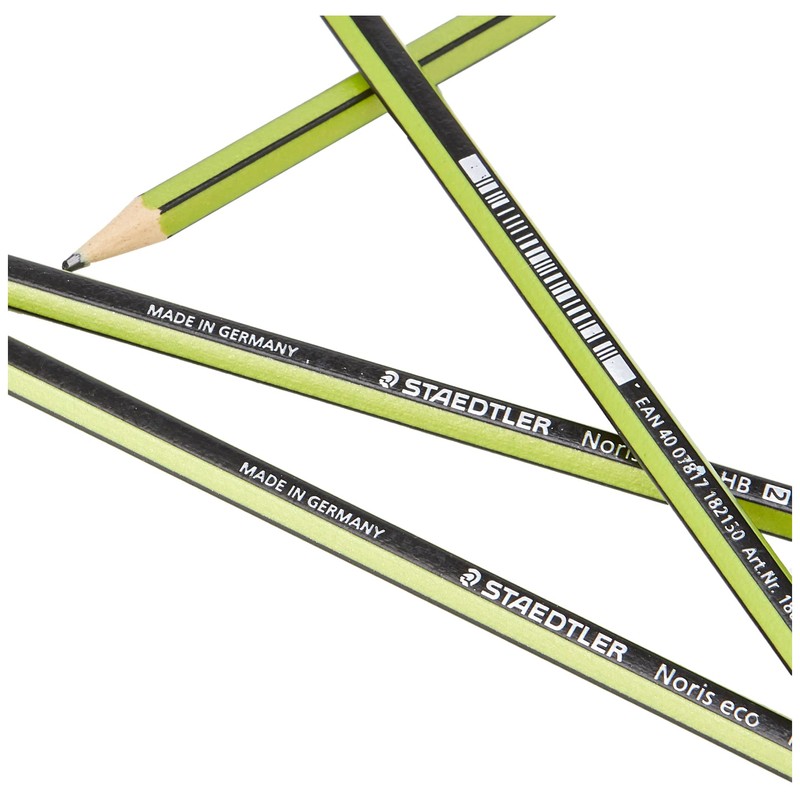 Staedtler Noris Eco 18030BK4LA HB Pencil (Pack of 4)