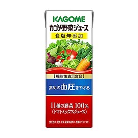 Kagome Vegetable Juice Salt-free 11 kinds of Vegetables 100% 7.1oz 5pcs Japanese Vegetable Juice Kagome Ninjapo