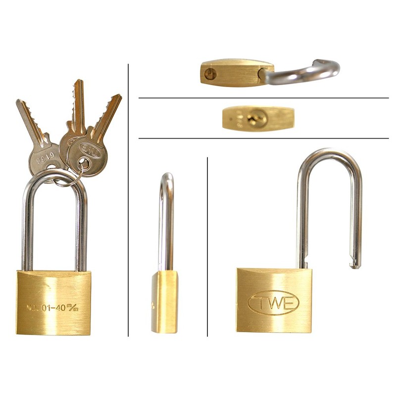 WAKI TWE Vine Length Cylinder Lock, 1.6 x 1.9 inches