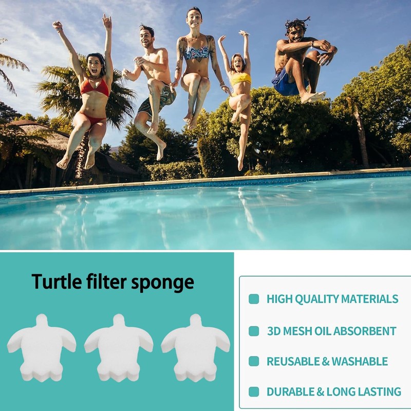 PODSI 30 PCS Scum Bug for Hot Tub - Scum