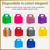 SHATCHI Confezione da 30 Sacchetti in Cartone per Pranzo da