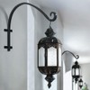 Lifyzoon Heavy Duty Hanging Plant Bracket: Outdoor Hand-Forged Hanging Plant