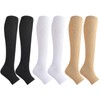 3 Pairs of Women's Compression Stockings, Support Knee Stockings, Compression