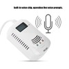 Combustible Gas Detector Live Action Speech LED Display Alarm Combustible