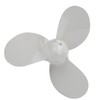 Mariner Aluminum Alloy White Outboard Propeller 3 Blades for 7‑1/4X5‑A